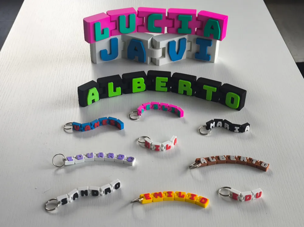 Llaveros articulados