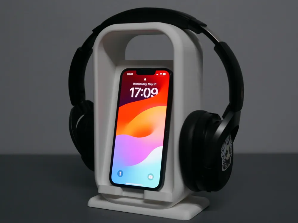 Soporte Nórdico Auriculares + Celular