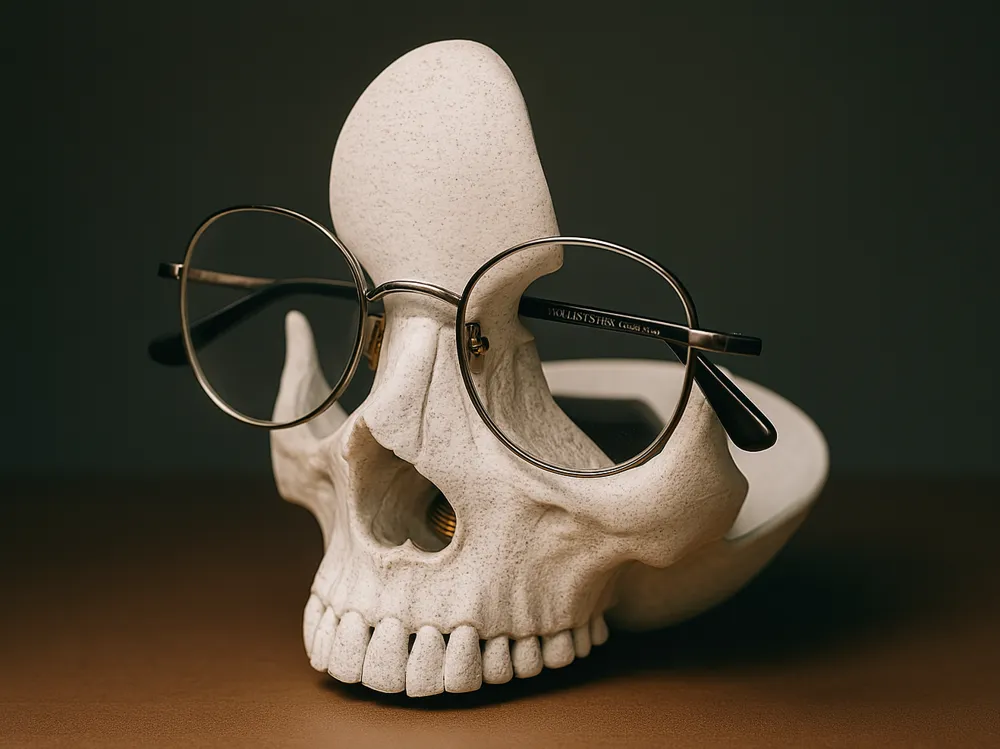 Soporte de Gafas Calavera