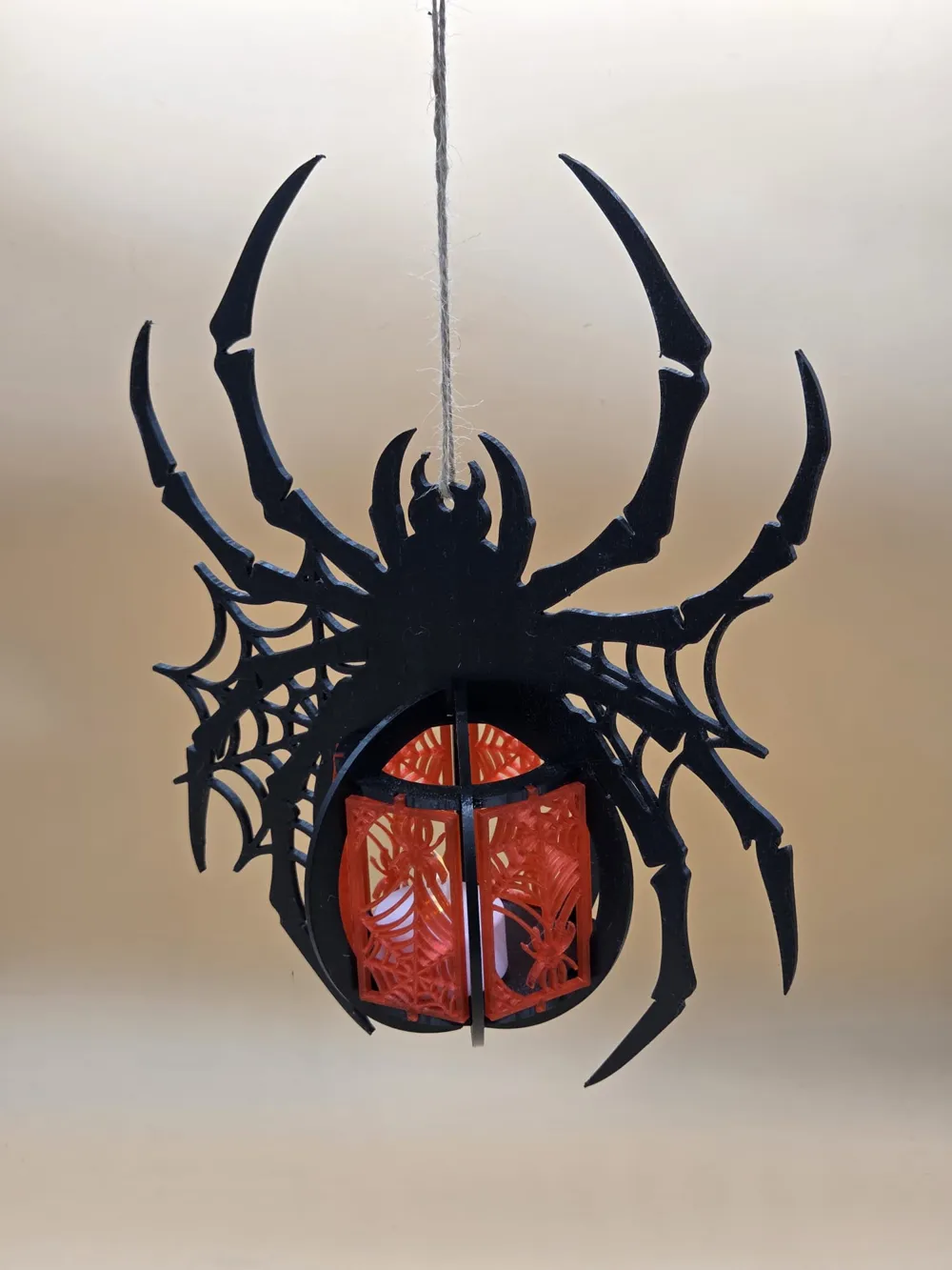Araña colgante para vela de LED