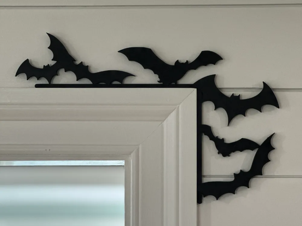 Deco para puertas de murciélagos