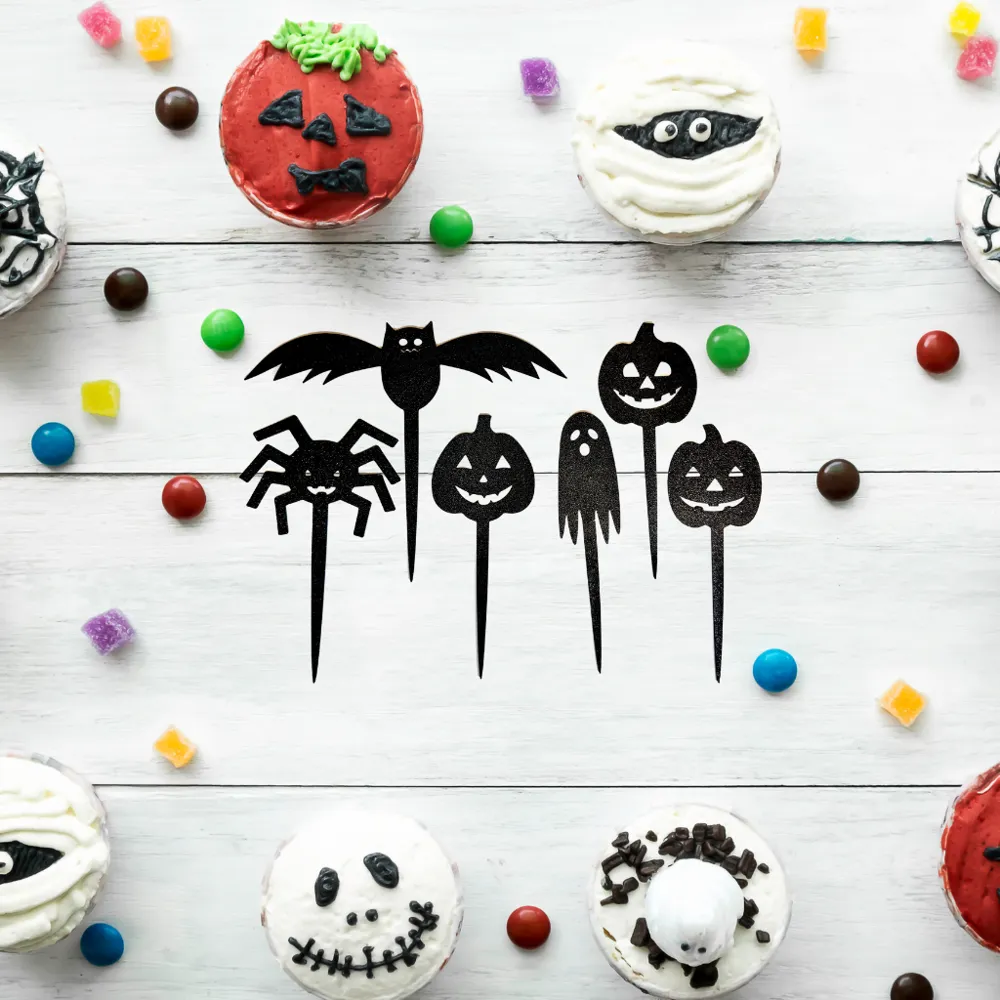 Decoración para tortas Halloween