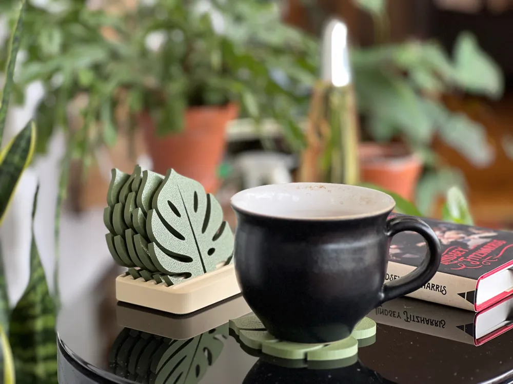 Posavasos Hojas de Monstera