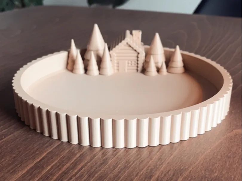 Bandeja Navideña Decorativa