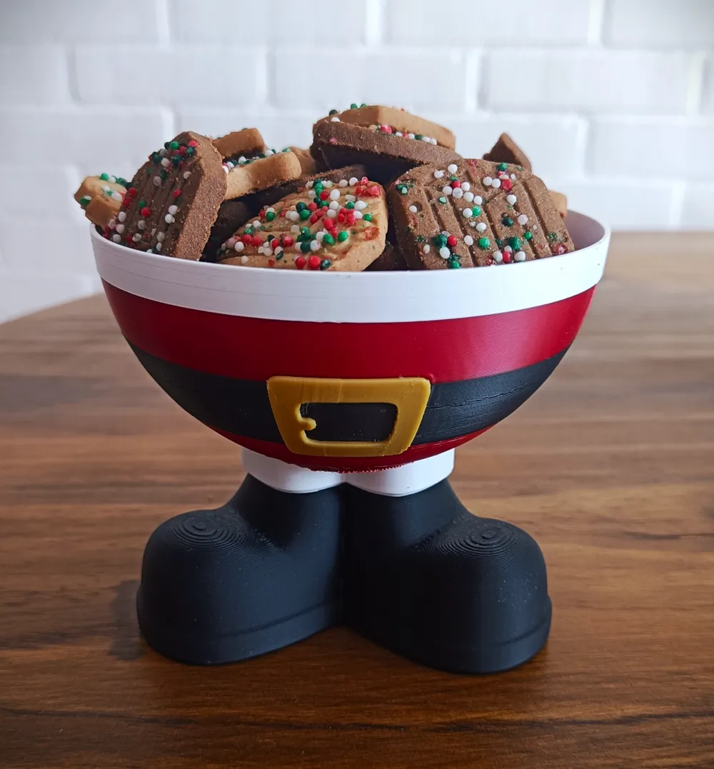 Cuenco Pies Navideños