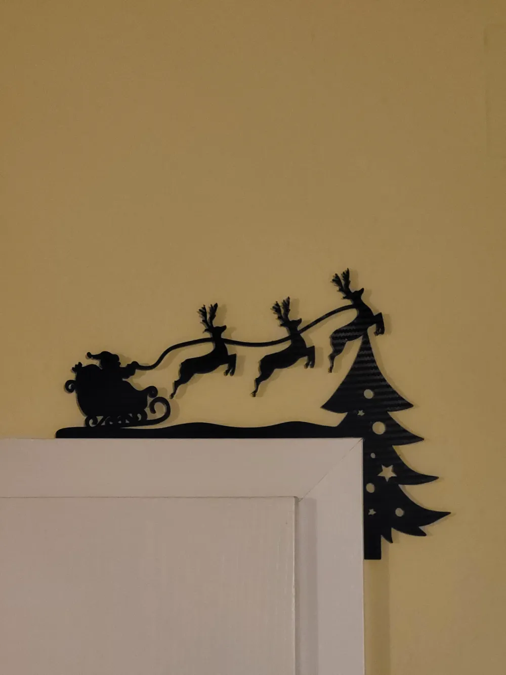 Deco Para Puerta de Trineo