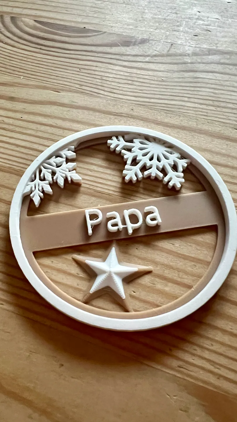 Decoracíon para árbol personalizada