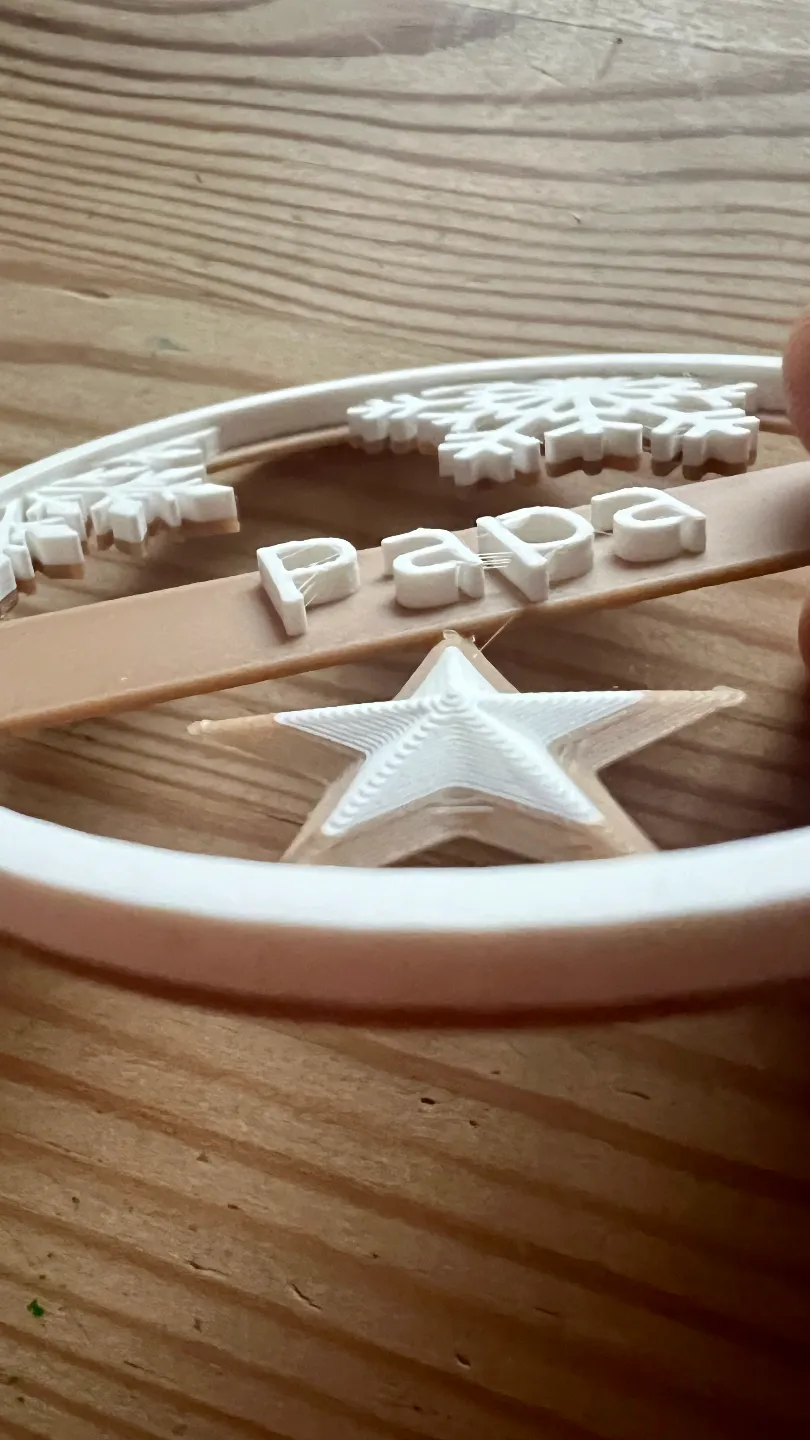 Decoracíon para árbol personalizada