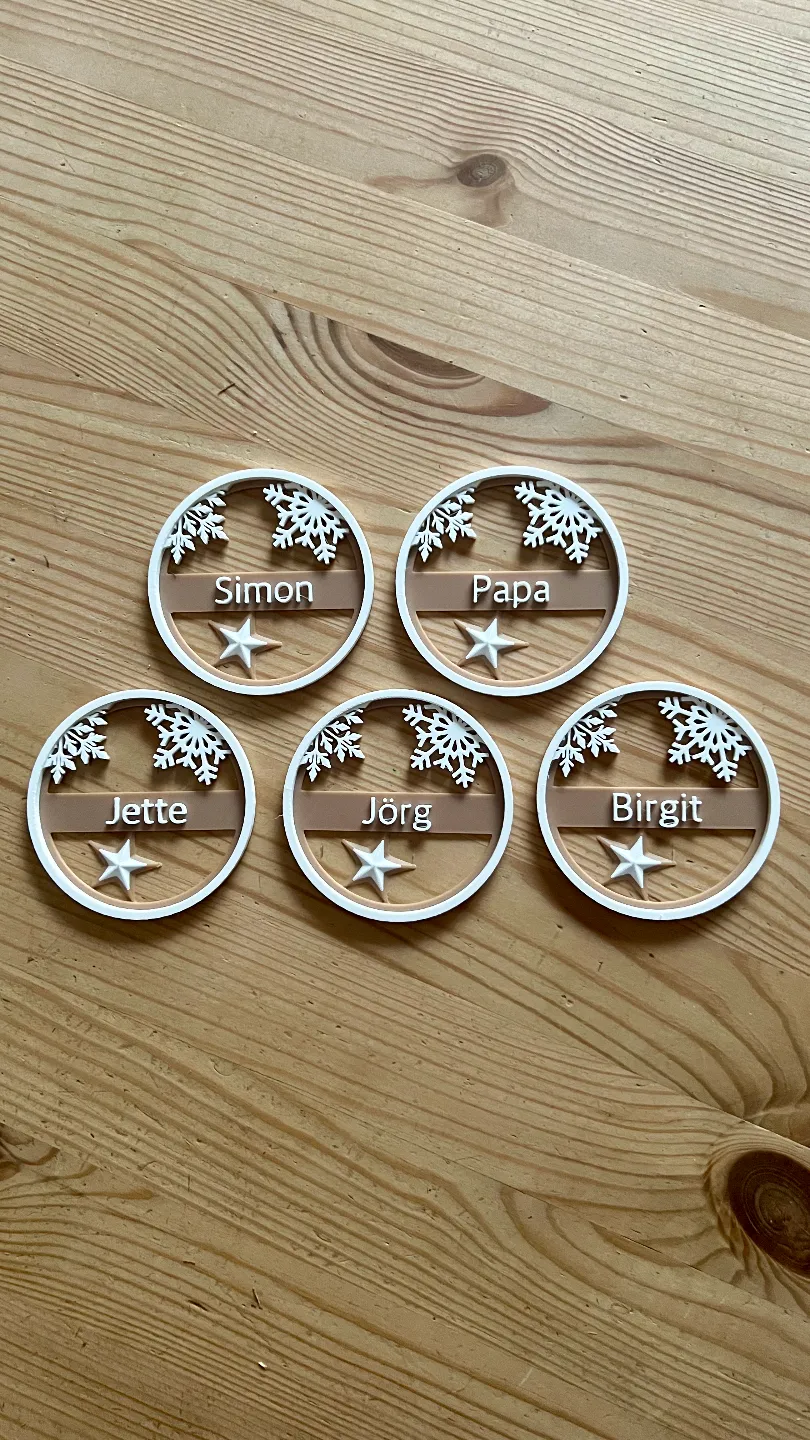 Decoracíon para árbol personalizada