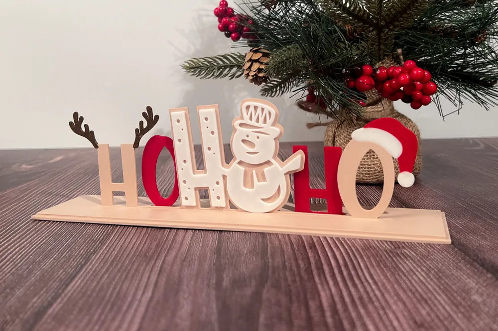 Decoración HO HO HO