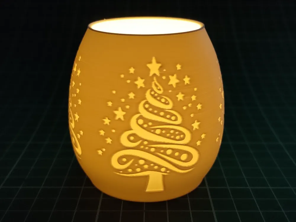 Lámpara de mesa Navideña