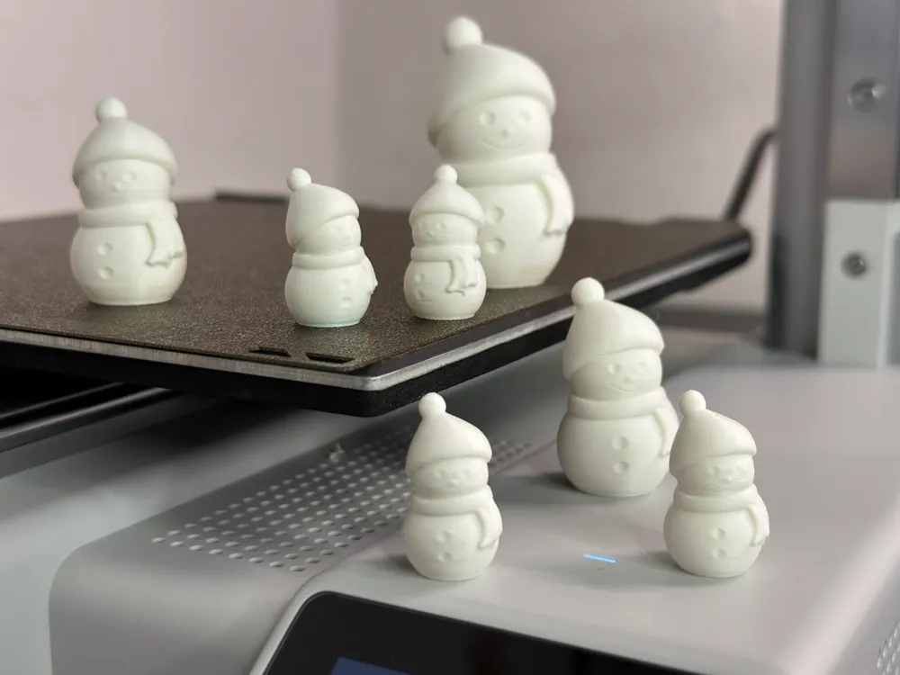 Mini Muñequitos de Nieve