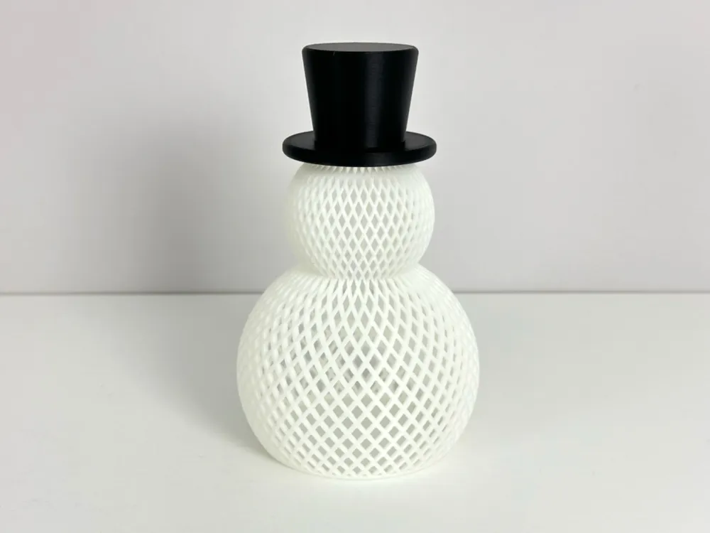 Muñeco de Nieve Entrelazado