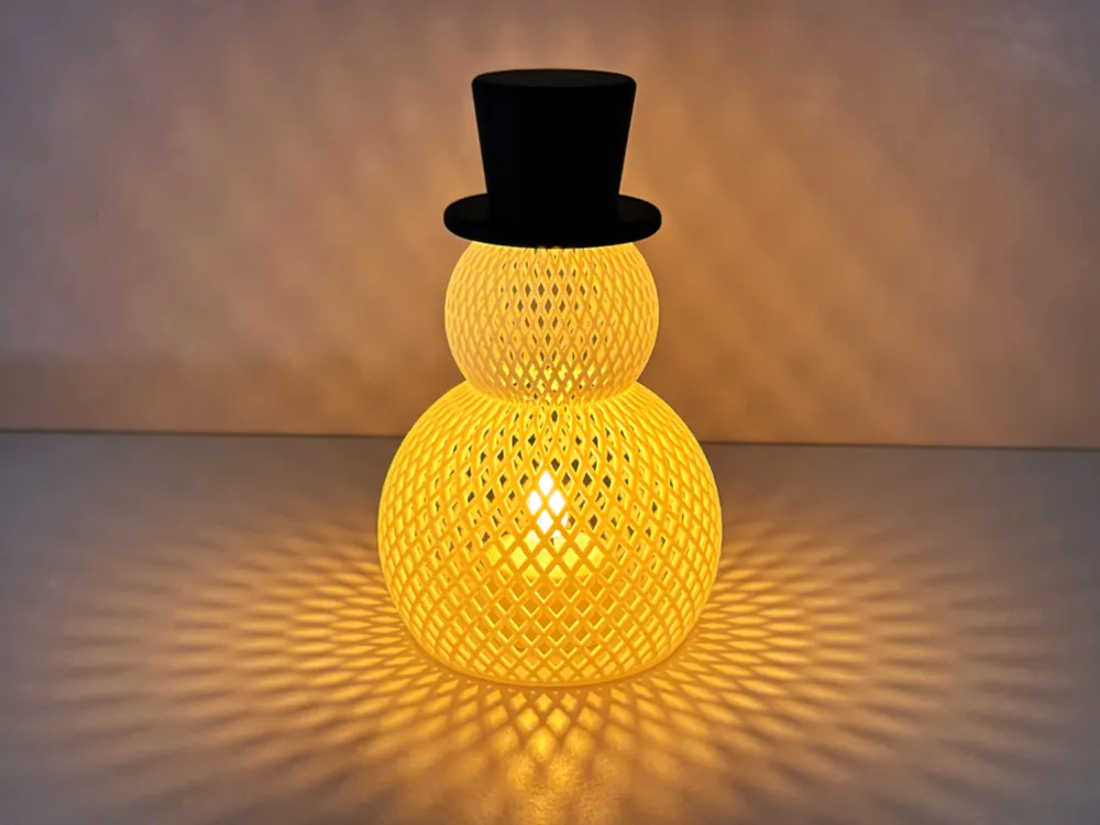 Muñeco de Nieve Entrelazado