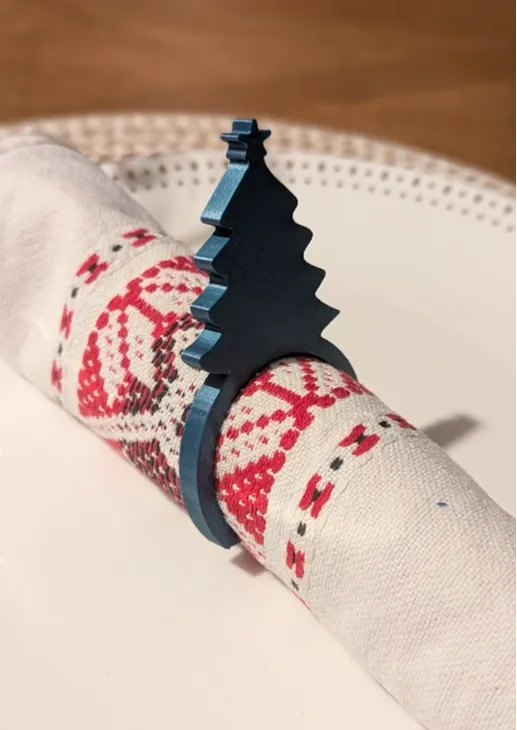 Servilletero Navideño