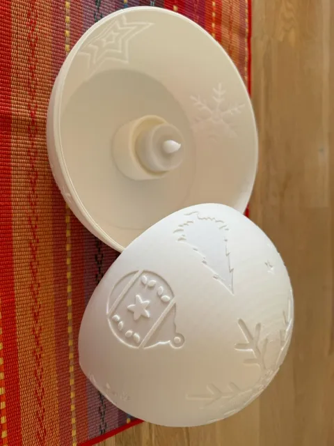 Esfera Navideña con luz