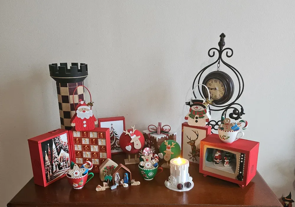 Tazas Decorativa con Accesorios