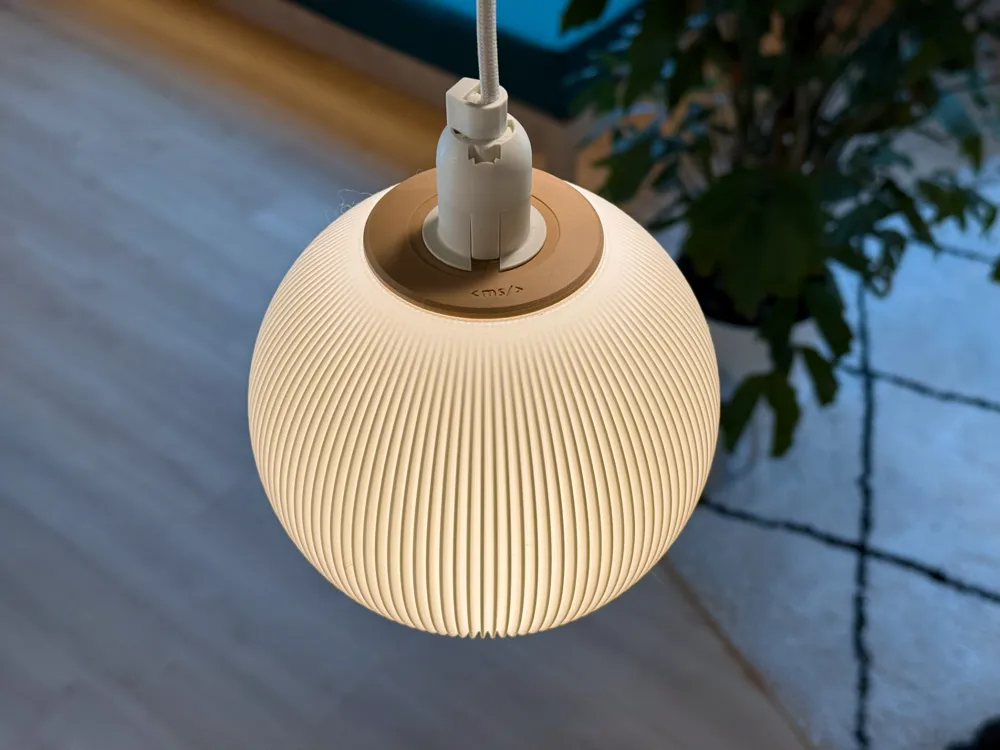 Lámpara Esfera Nórdica