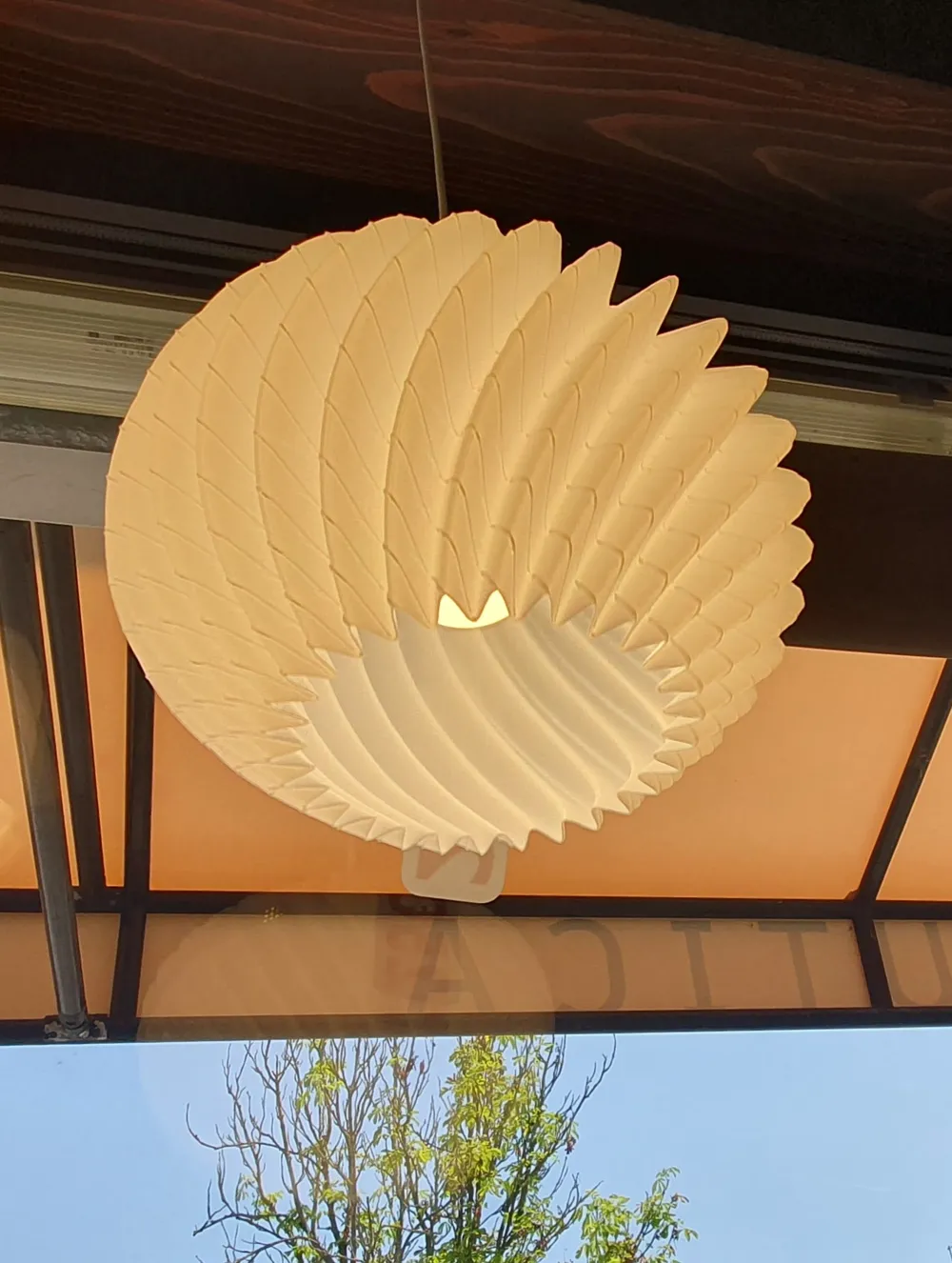 Lámpara Colgante Ondulada