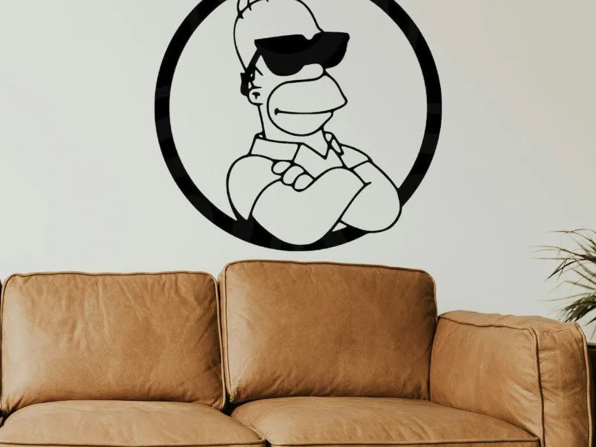 Deco de Pared Homero