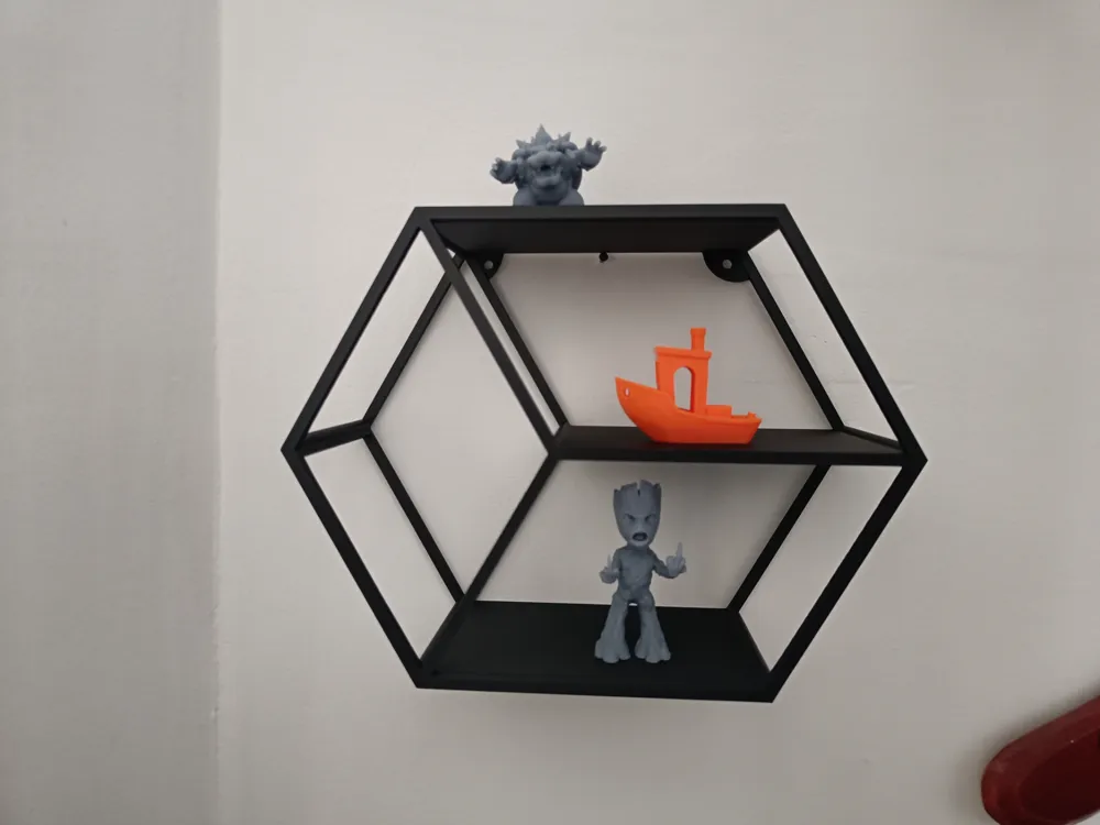 Estante de Pared Cúbico