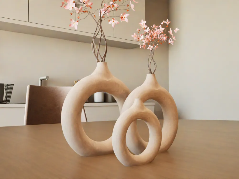 Set de Floreros Modernos