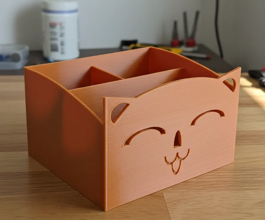 Organizador de Escritorio Gatito