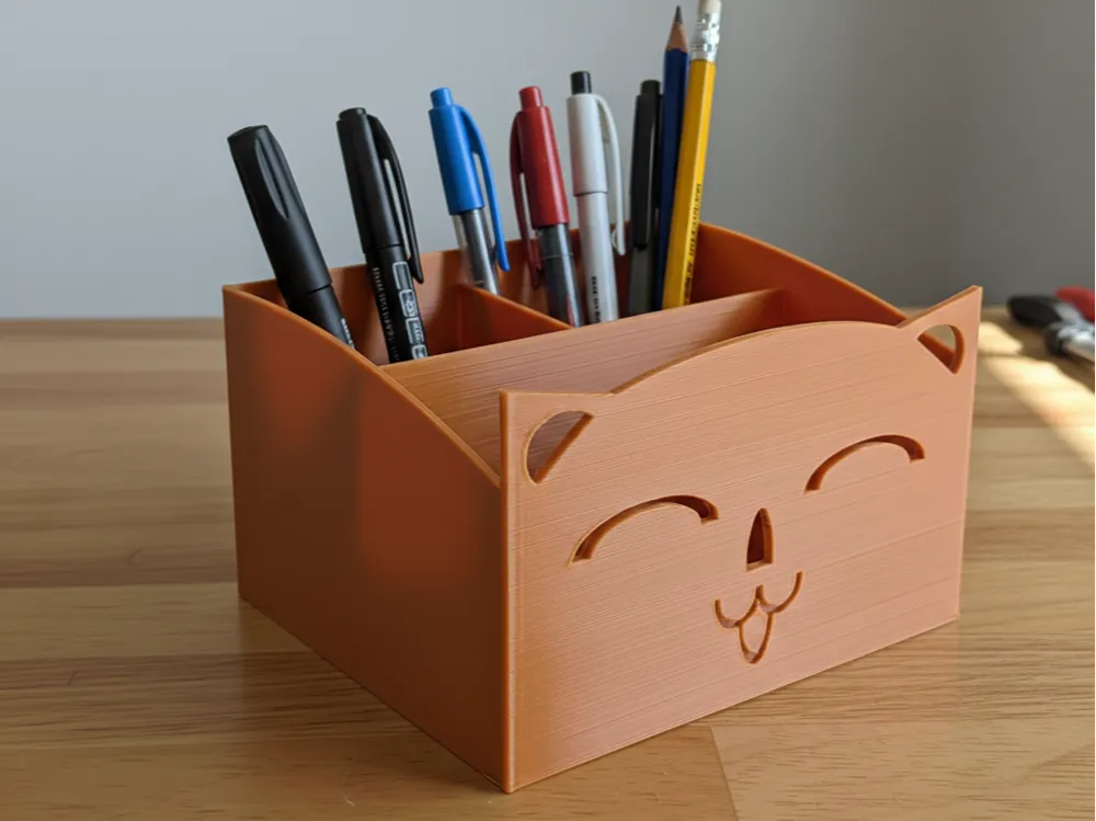 Organizador de Escritorio Gatito