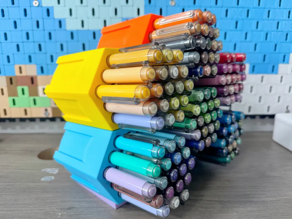 Porta Lápices Panal de Abeja X1