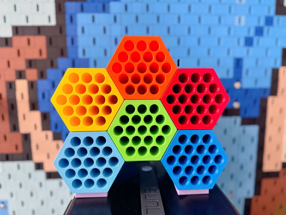 Porta Lápices Panal de Abeja X1