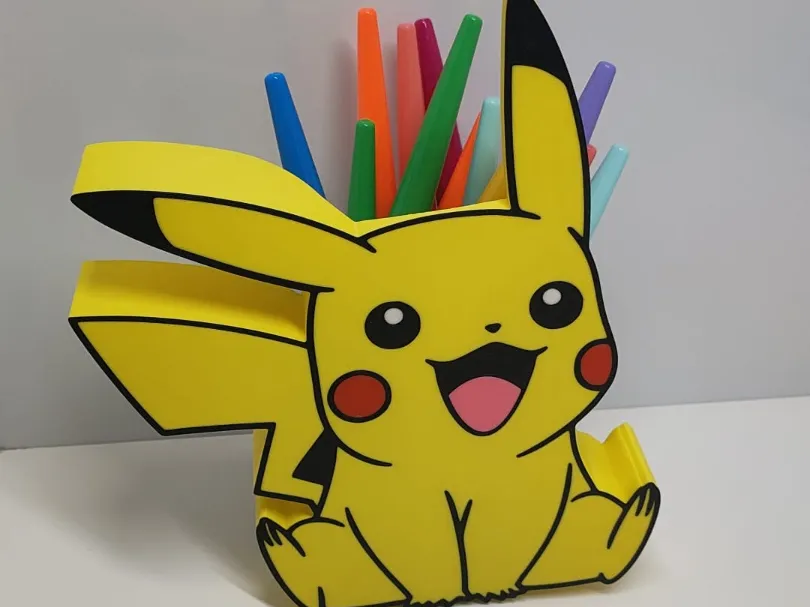 Porta Lápices Pikachu