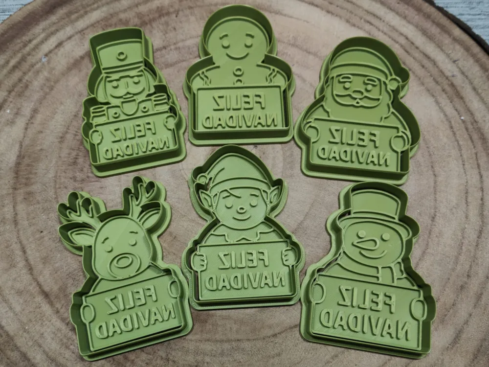 Cortantes Feliz Navidad X6