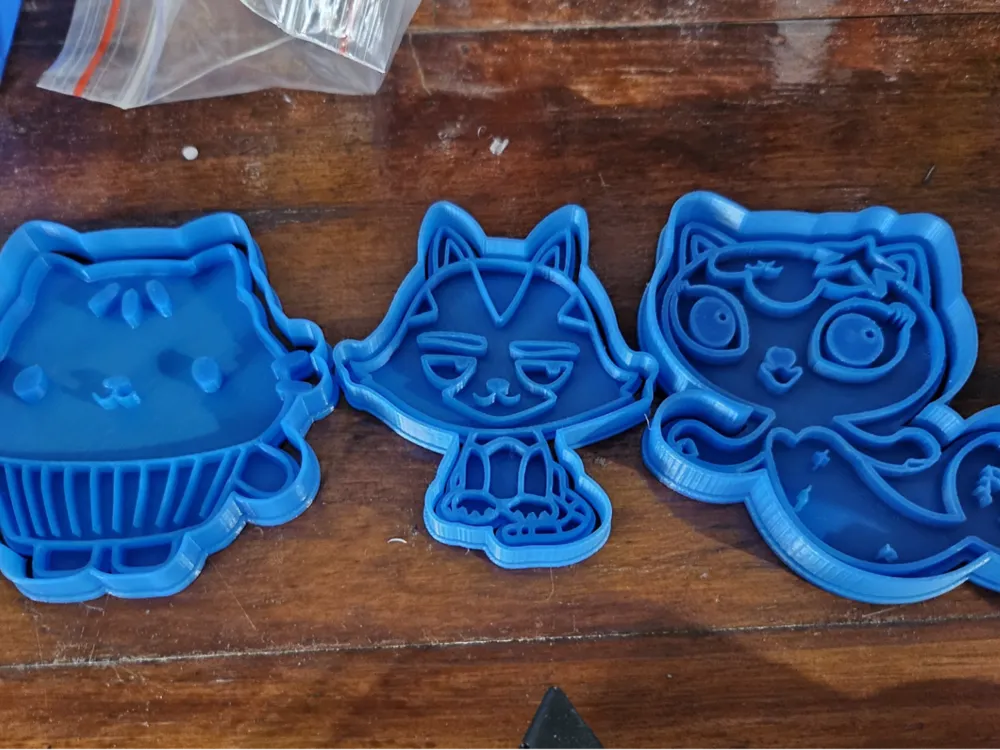 Cortantes de La Casa de Muñecas de Gaby X 4