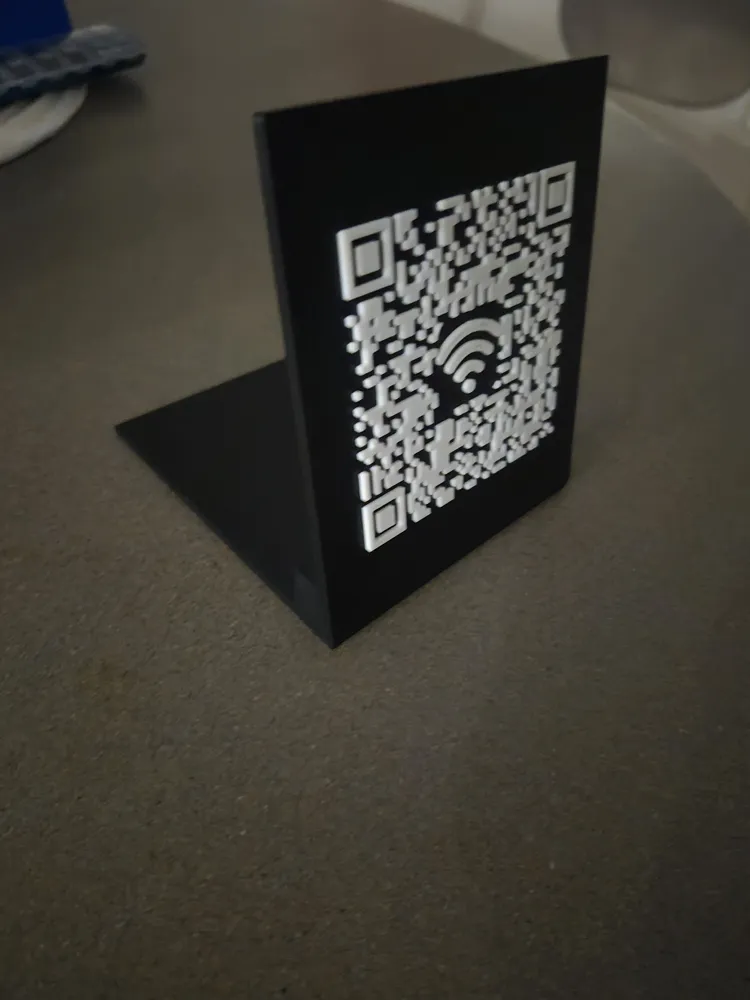 Letrero de Código QR