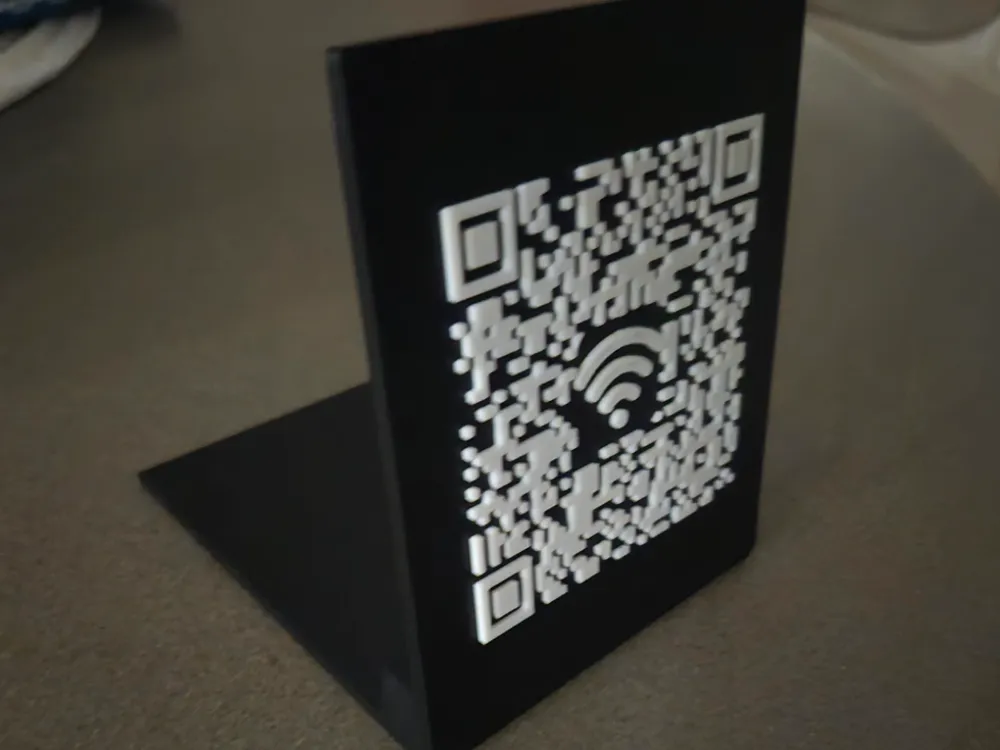 Letrero de Código QR