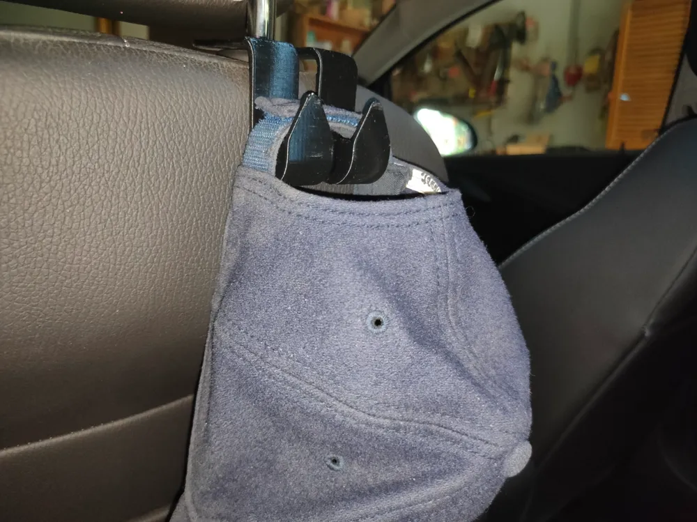 Gancho Doble Para Butaca de Auto x2