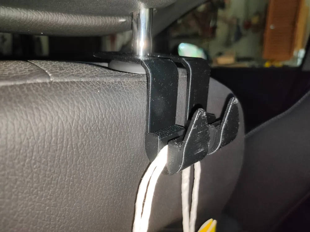 Gancho Doble Para Butaca de Auto x2